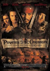 پوستر Pirates of the Caribbean: The Curse of the Black Pearl 2003