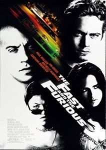 پوستر The Fast and the Furious 2001