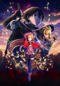 پوستر Sword Art Online: Progressive Movie – Kuraki Yuuyami no Scherzo