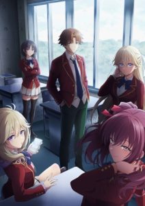 پوستر Youkoso Jitsuryoku Shijou Shugi no Kyoushitsu e 4th Season: 2-nensei-hen 1 Gakki